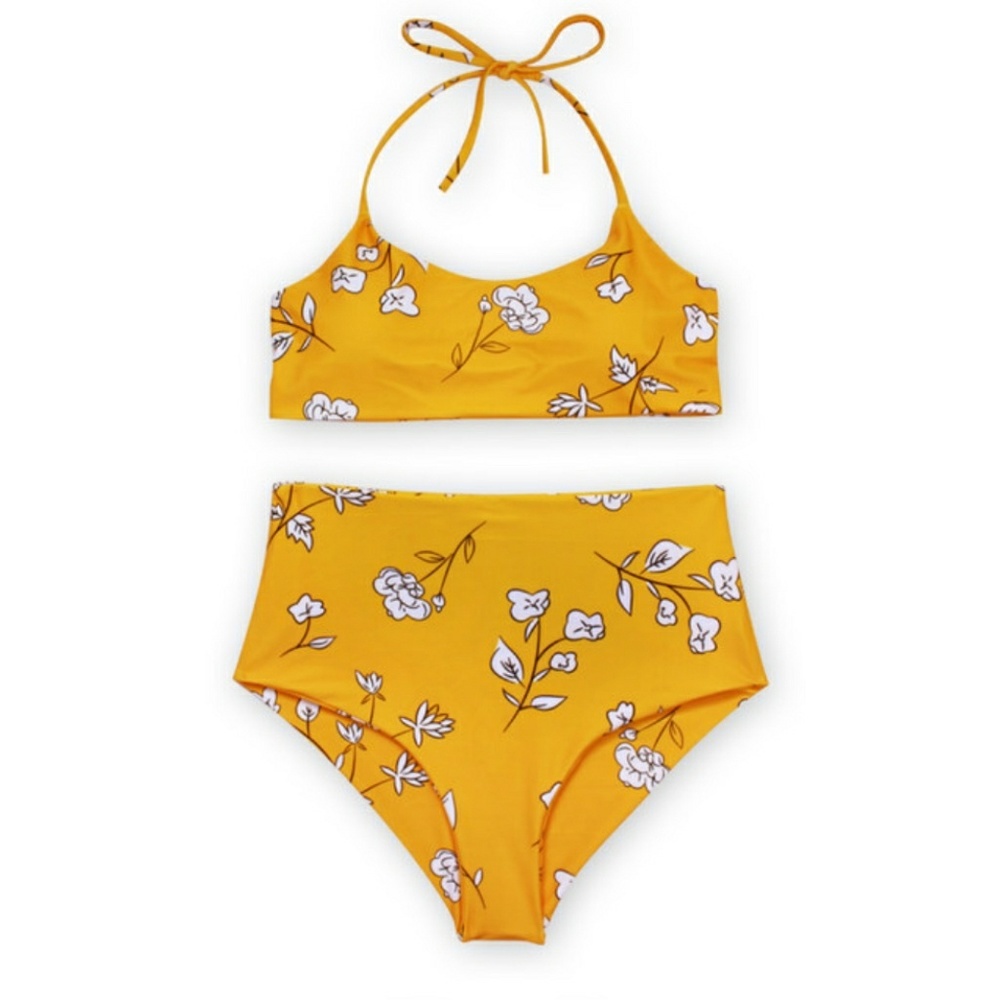 High waisted bikini